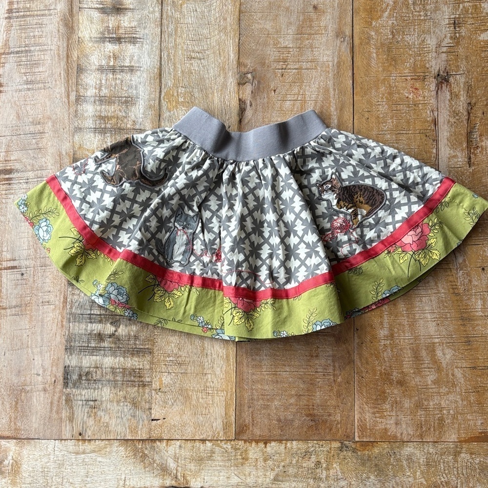 Matilda Jane Girls Cat Skirt size 2t